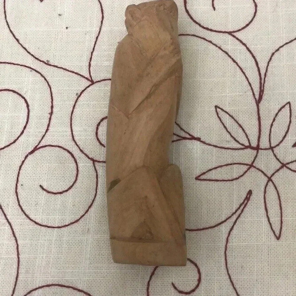 Vintage Hand Carved Wooden Monkey See No Evil, Hear No Evil, Speak No Evil - Picture 4 of 9